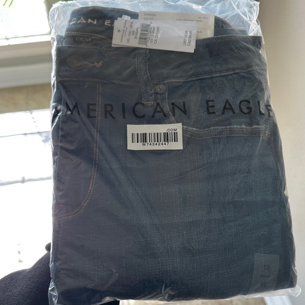 American Eagle Outfitters Women's Boot Cut Jeans - Dark Blue